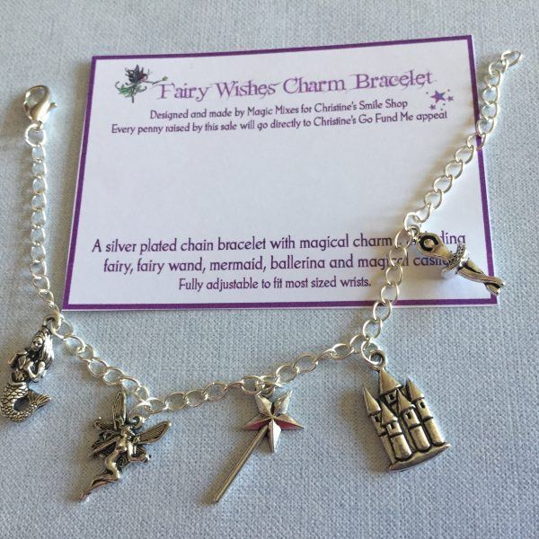 Magical Fairy Charm Bracelet. Conscious Crafties is donating handmade crafts to support Christine Miserandino, author of the Spoon Theory.