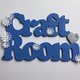 Craft Room Door Sign Plaque