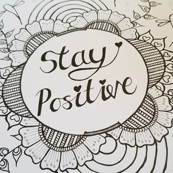 free print at home mindfulness colouring sheet stay positive conscious crafties