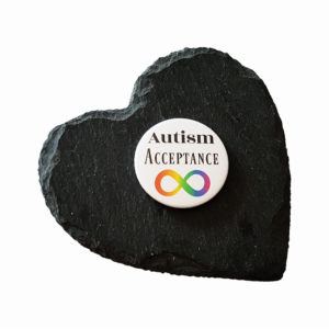 Autism Acceptance Badge - Conscious Crafties